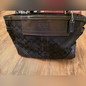 Vintage Coach Gallery Tote Bag